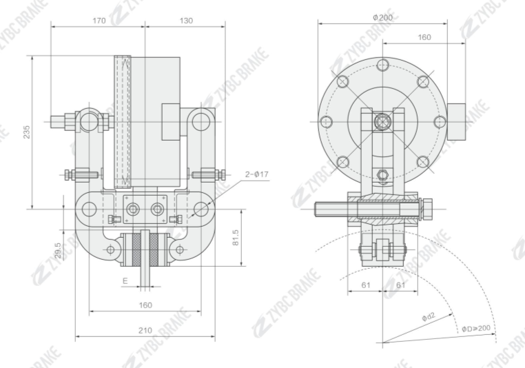 OUTLINE AND INSTALLATION DIMENSION OUTLINE AND INSTALLATION DIMENSION