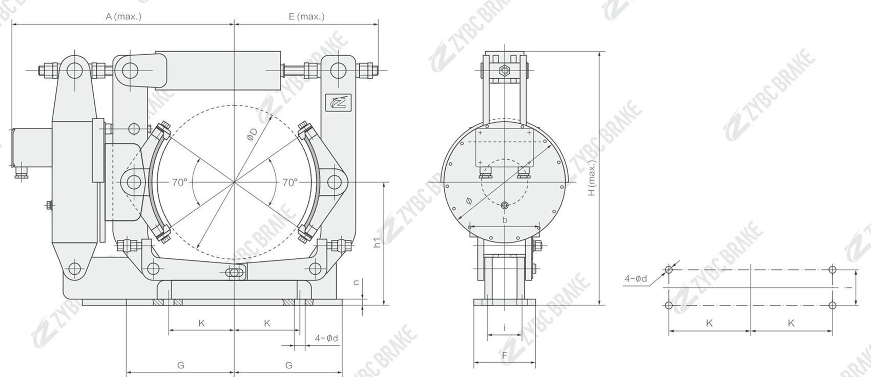 zwza DC Electromagnetic Brake