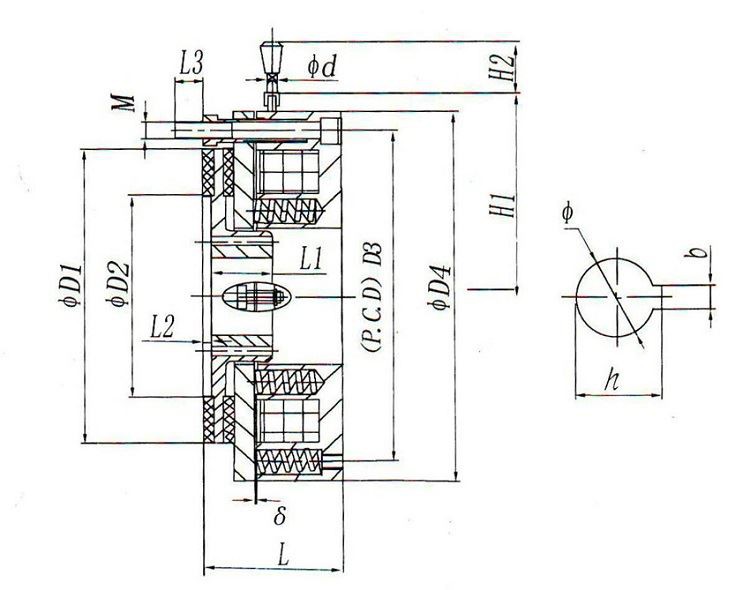 Crane Motor Disc Brakes